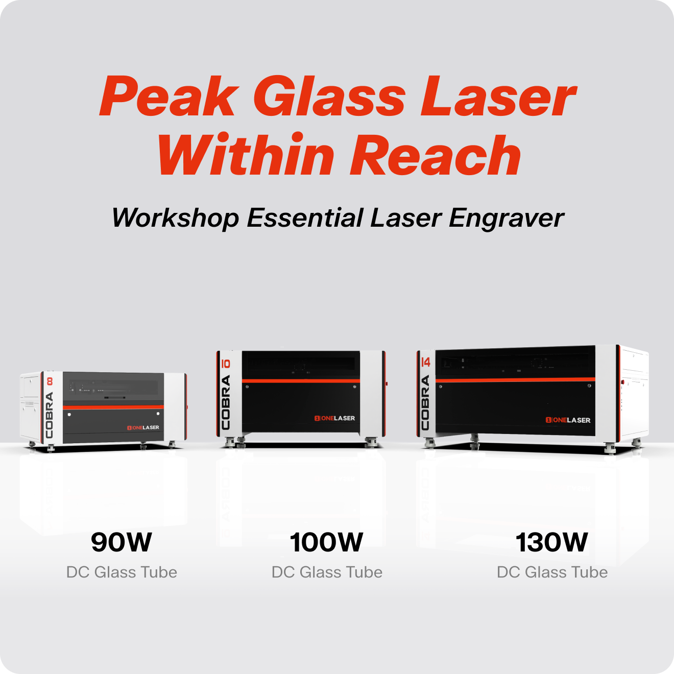 OneLaser Cobra - CO2 Laser Engraver/Cutter